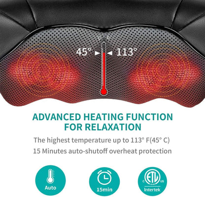 Luxiz™ Neck and Back Massager with Soothing Heat Luxiz™️