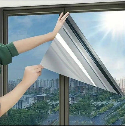 Window Privacy Film - UV Sun Blocking, Heat Control 17.5 x 78.74 Inches Luxiz™️