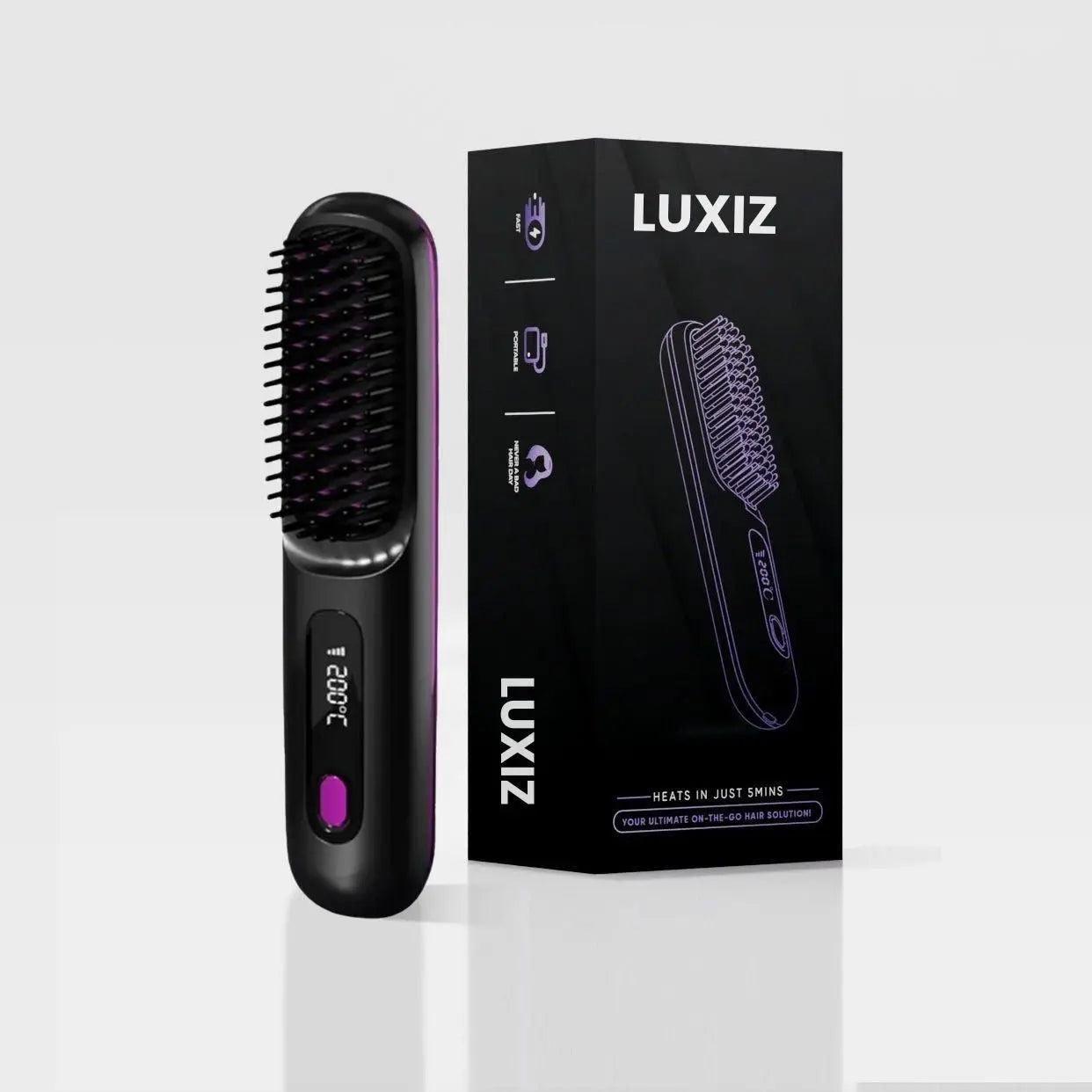 Luxiz Portable Straightener Brush - GoBrush PRO Luxiz™️