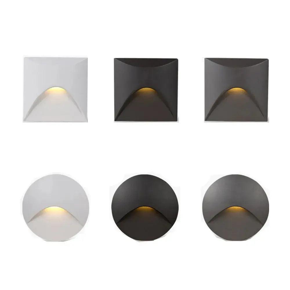 Zavala - Modern Waterproof Indoor/Outdoor Recessed Stair Wall Light Luxiz™️