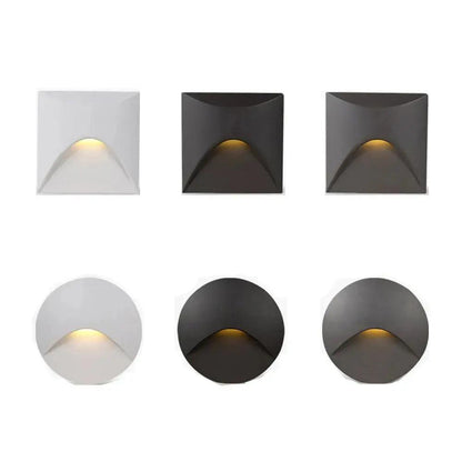 Zavala - Modern Waterproof Indoor/Outdoor Recessed Stair Wall Light Luxiz™️