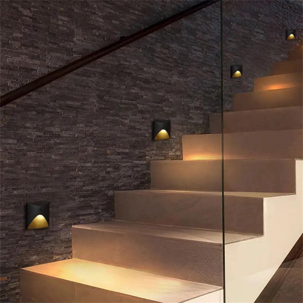 Zavala - Modern Waterproof Indoor/Outdoor Recessed Stair Wall Light Luxiz™️