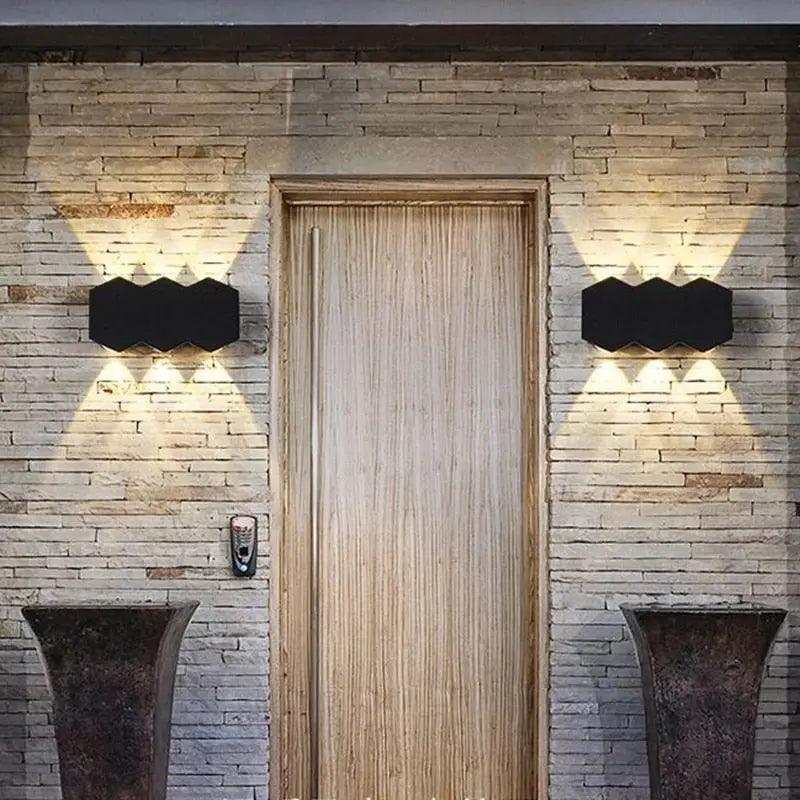 Zion - Hex Shaped Wall Light Luxiz™️