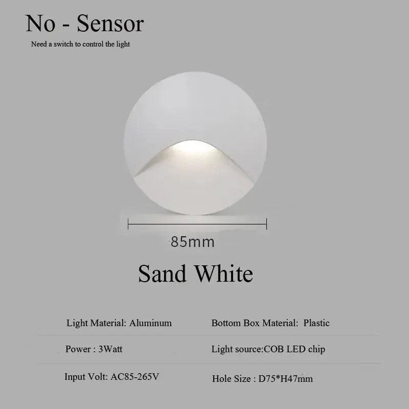 Zavala - Modern Waterproof Indoor/Outdoor Recessed Stair Wall Light Luxiz™️