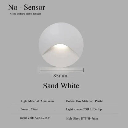 Zavala - Modern Waterproof Indoor/Outdoor Recessed Stair Wall Light Luxiz™️