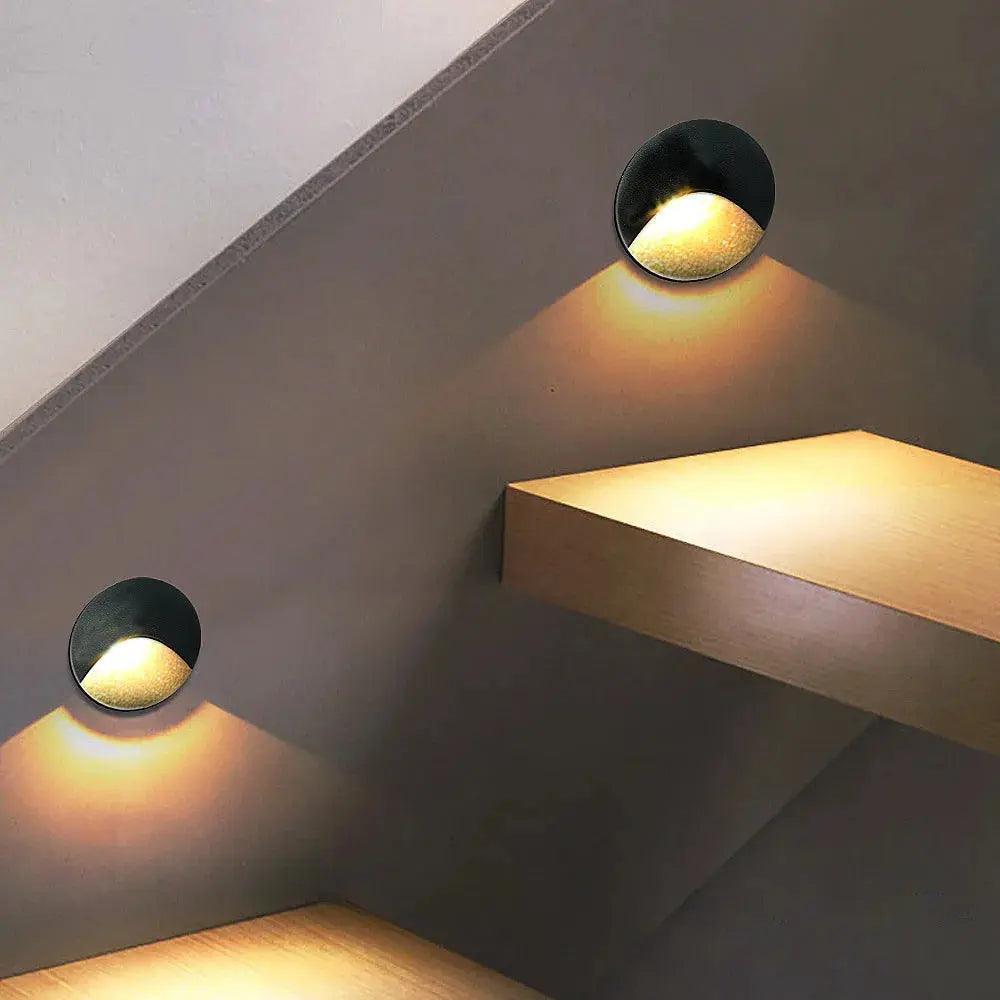Zavala - Modern Waterproof Indoor/Outdoor Recessed Stair Wall Light Luxiz™️