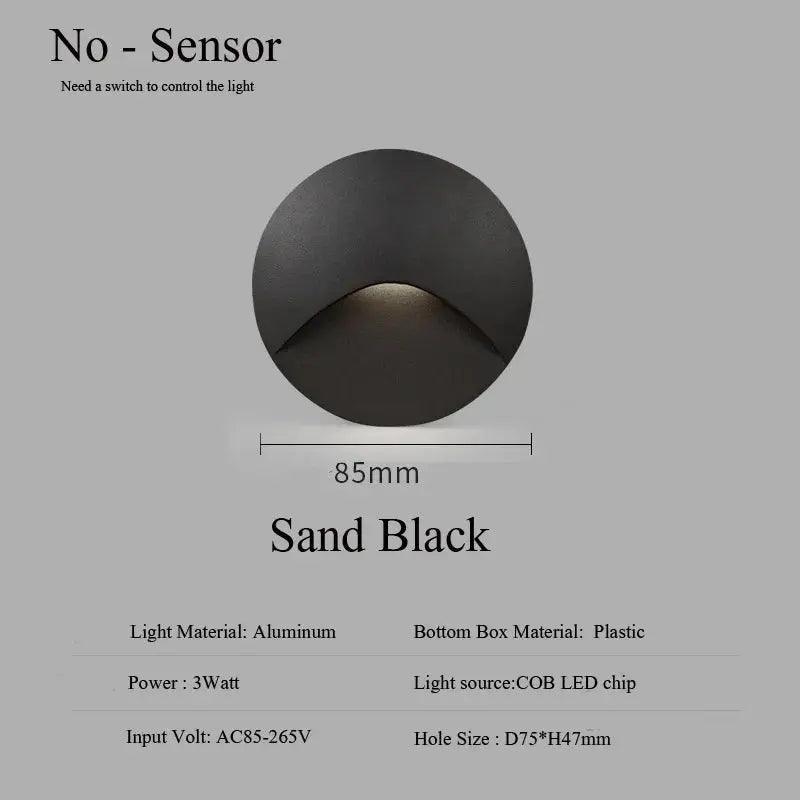 Zavala - Modern Waterproof Indoor/Outdoor Recessed Stair Wall Light Luxiz™️
