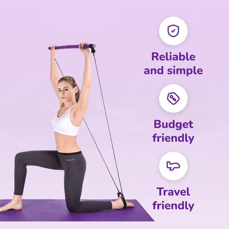 Luxiz™️ Portable Pilates Bar Set Luxiz™️
