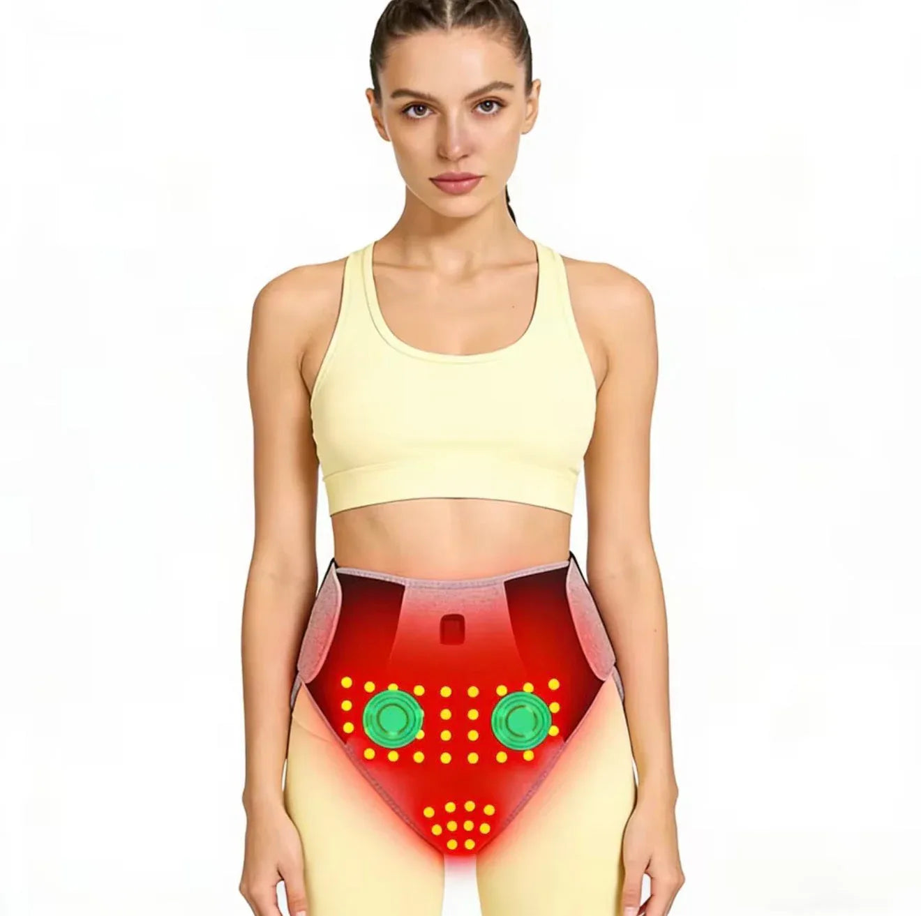 Luxiz - Heat, Massage & Red Light Wrap for Period Pain