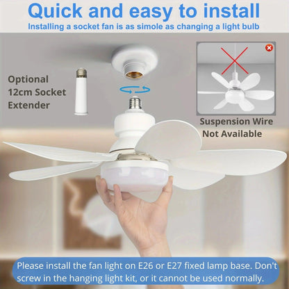Luxiz™️ LED Remote Ceiling Fan Luxiz™️