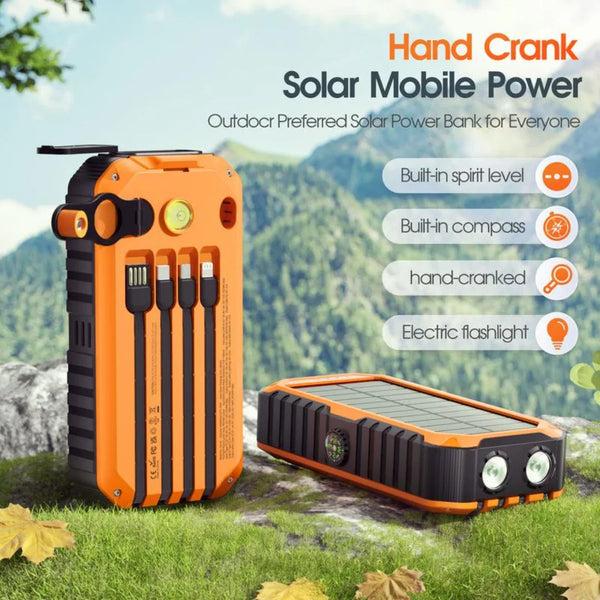Rugged Solar Power Bank
