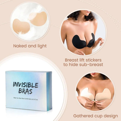 Invisible Push-Up Sticky Bra Luxiz™️