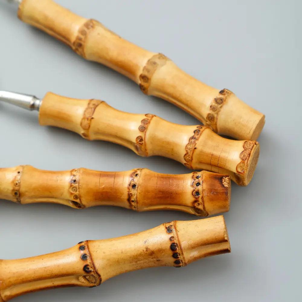 Natural Bamboo Flatware Set Luxiz™️