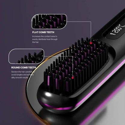 Luxiz Portable Straightener Brush - GoBrush PRO Luxiz™️