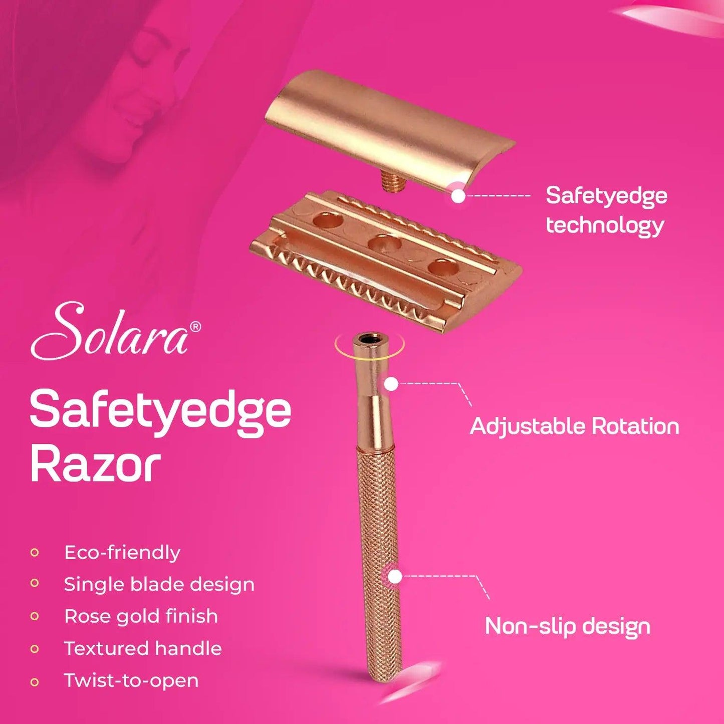 Double Edge Safety Lifetime Razor Luxiz™️