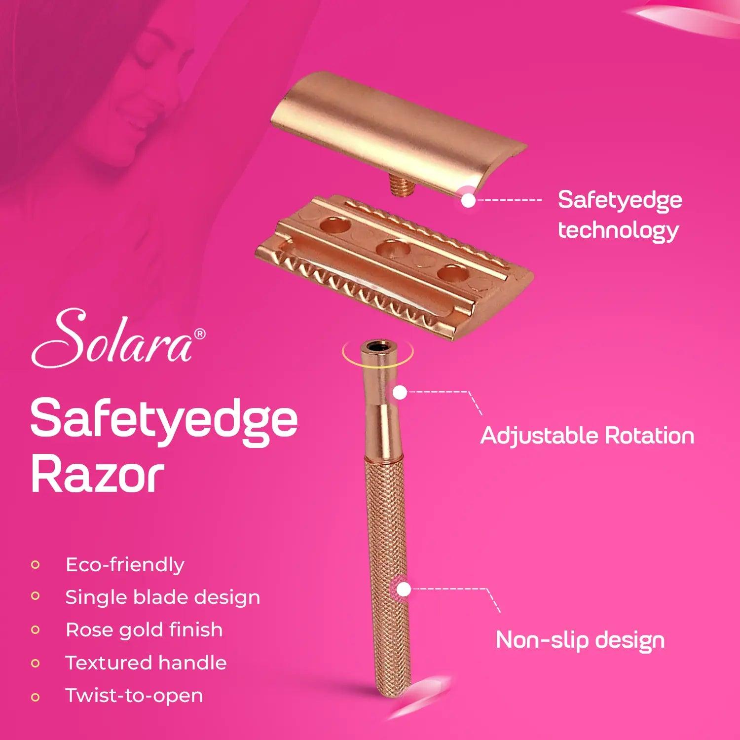 Double Edge Safety Lifetime Razor Luxiz™️
