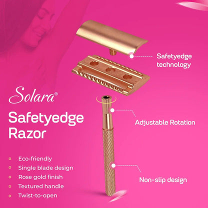 Double Edge Safety Lifetime Razor Luxiz™️