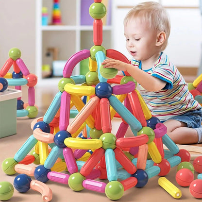 Magnetic IQ Builder Block Set Luxiz™️
