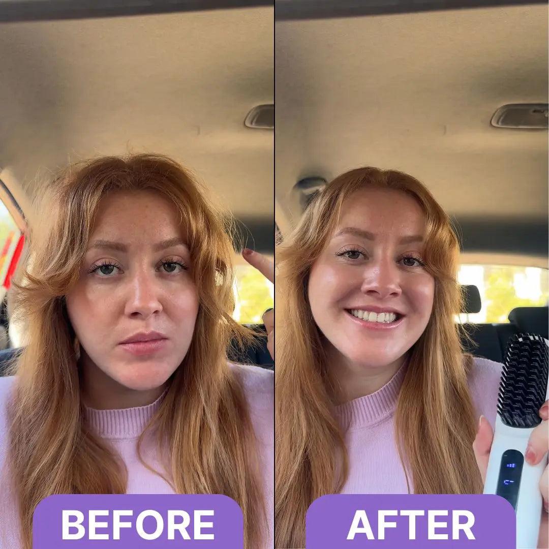 Luxiz Portable Straightener Brush - GoBrush PRO Luxiz™️