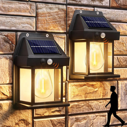 Solar Wall Lights with Automatic Activation
