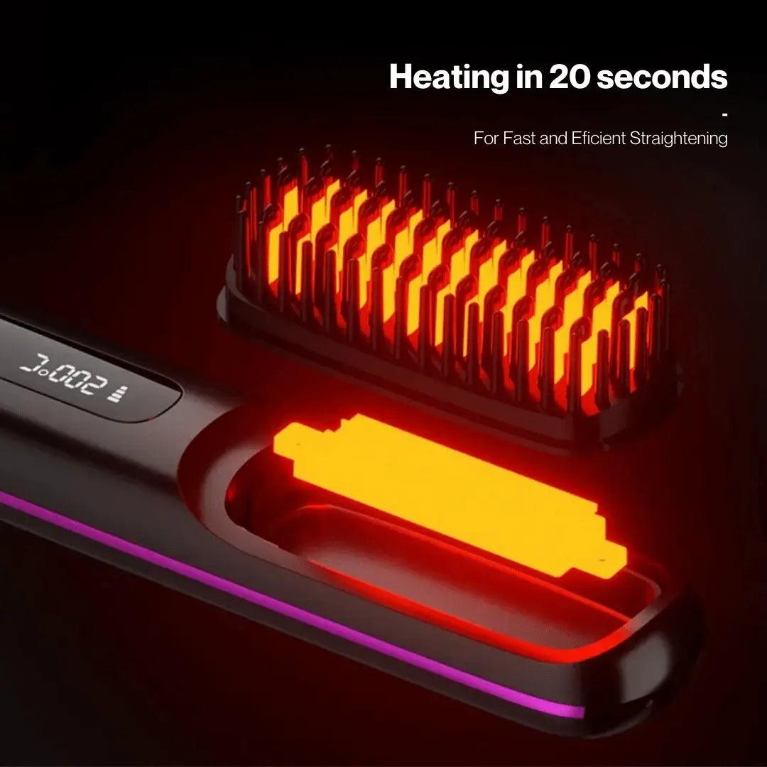 Luxiz Portable Straightener Brush - GoBrush PRO Luxiz™️