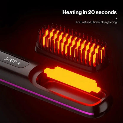 Luxiz Portable Straightener Brush - GoBrush PRO Luxiz™️