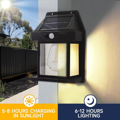 Solar Wall Lights with Automatic Activation