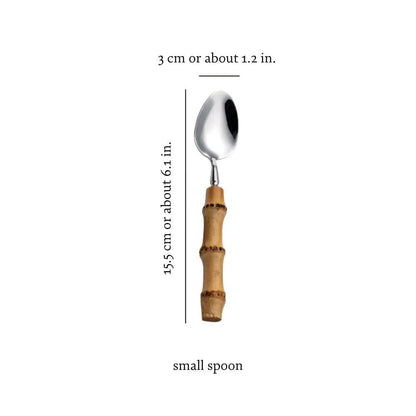 Natural Bamboo Flatware Set Luxiz™️