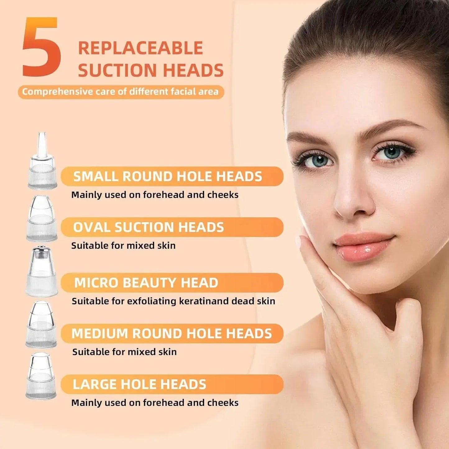 Blackhead Remover Tool for Clear Skin (Pore Vacuum Cleaner)
