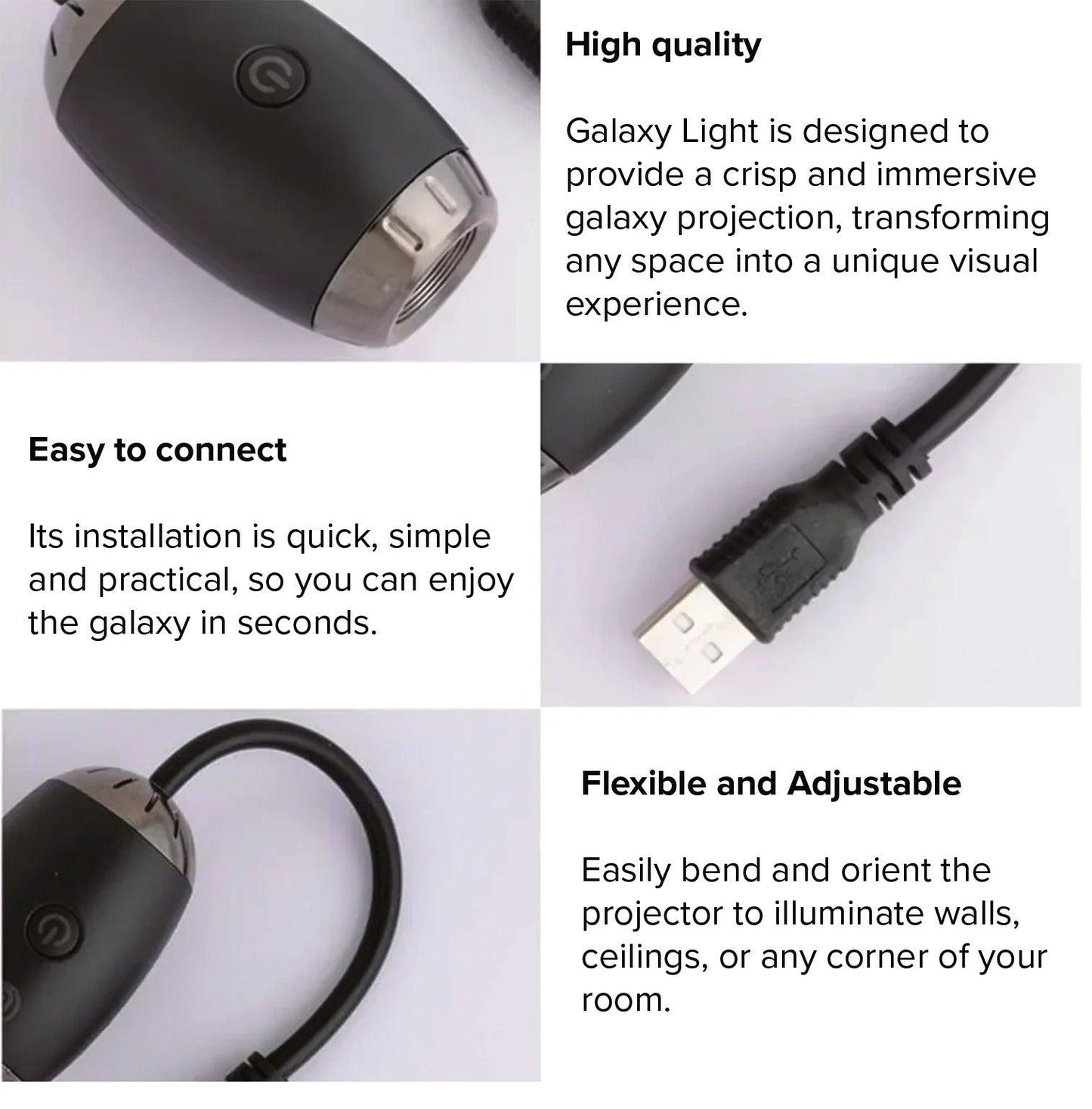 Luxiz™ Galaxy Projector Pro