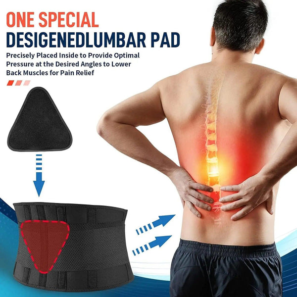 Luxiz™ - The Complete Hip & Lower Back Wrap For Easier Walking & Standing (Sciatica, Spinal Stenosis, Lower Back Pain) Luxiz™️