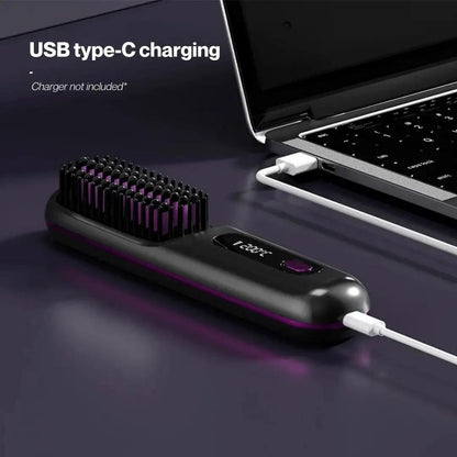 Luxiz Portable Straightener Brush - GoBrush PRO Luxiz™️
