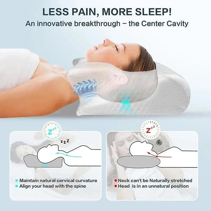 OrthoCloud™ Neck Relief Pillow Luxiz™️