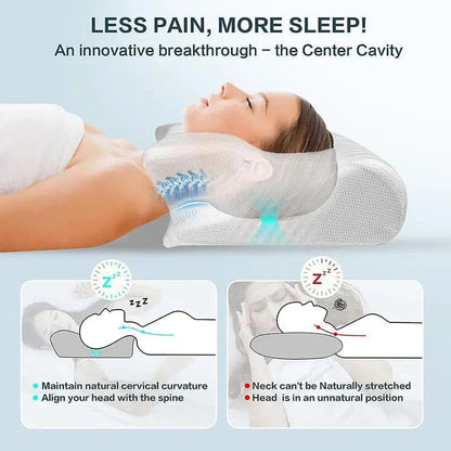 OrthoCloud™ Neck Relief Pillow Luxiz™️
