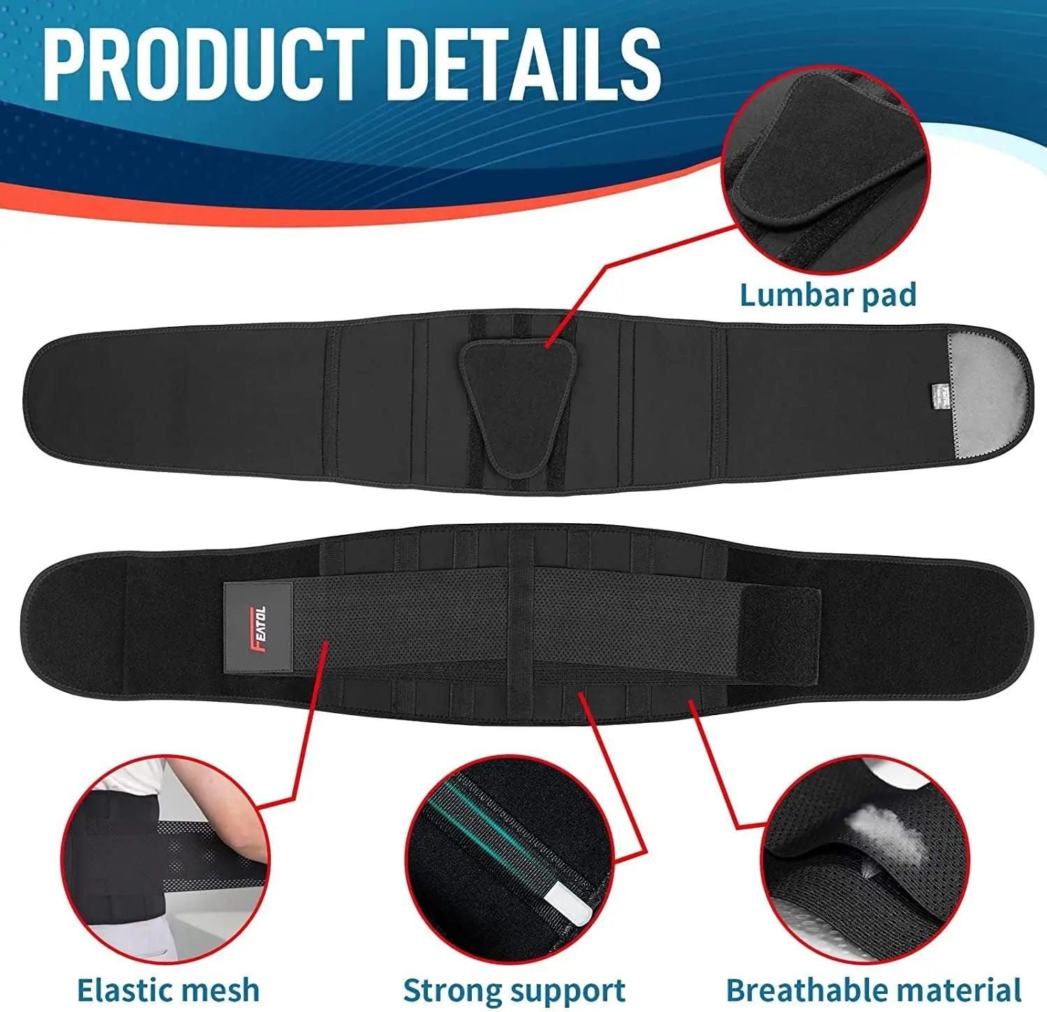 Luxiz™ - The Complete Hip & Lower Back Wrap For Easier Walking & Standing (Sciatica, Spinal Stenosis, Lower Back Pain) Luxiz™️
