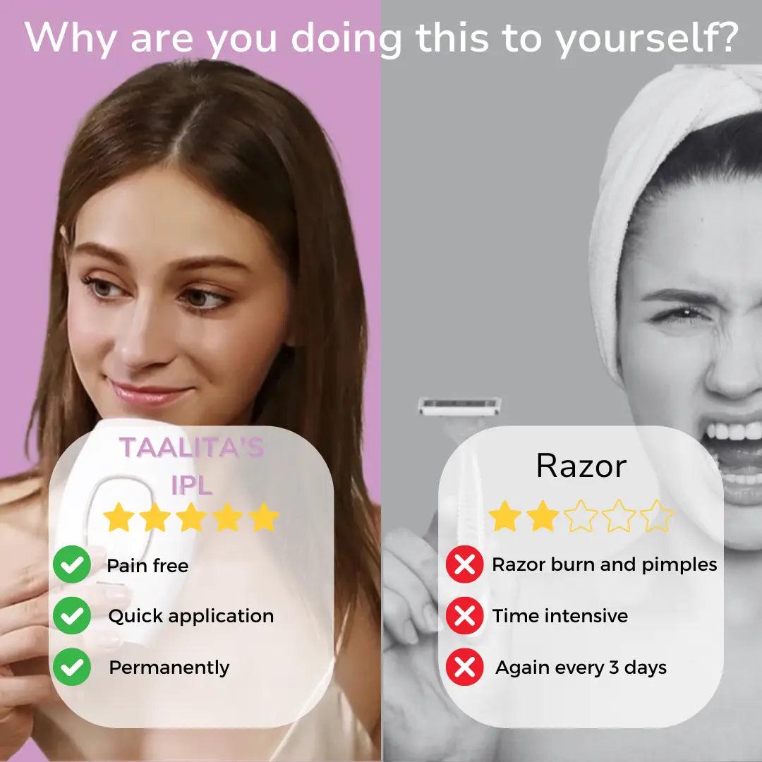 Luxiz™ IPL Hair Remover I The leading laser hair removal for your home Phoera™️