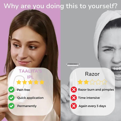 Luxiz™ IPL Hair Remover I The leading laser hair removal for your home Phoera™️