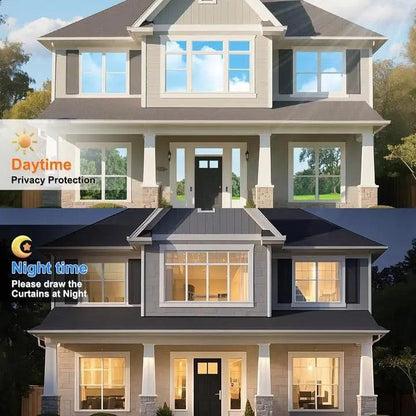 Window Privacy Film - UV Sun Blocking, Heat Control 17.5 x 78.74 Inches Luxiz™️
