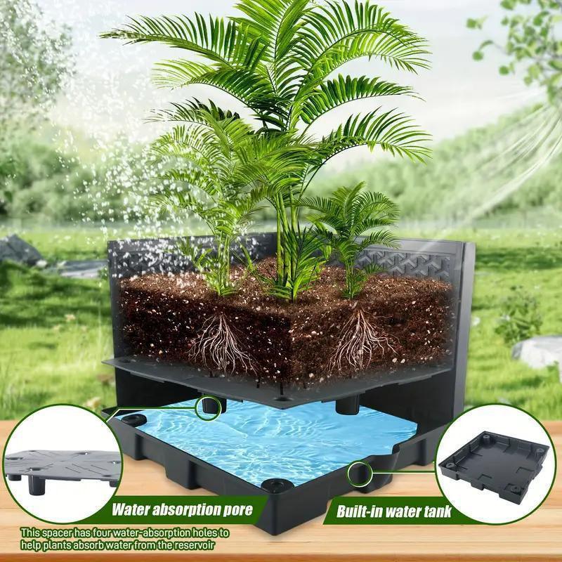 Self Watering Tower Planter with Trellis