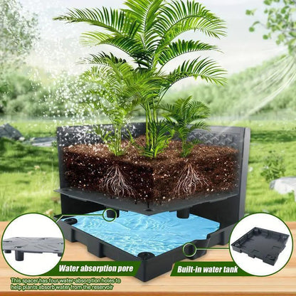 Self Watering Tower Planter with Trellis