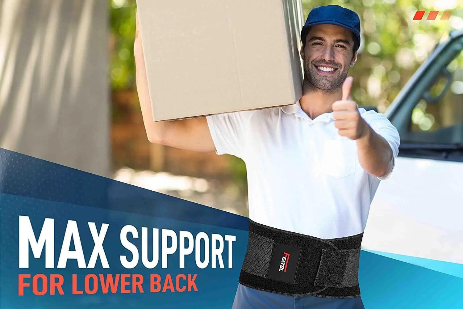 Luxiz™ - The Complete Hip & Lower Back Wrap For Easier Walking & Standing (Sciatica, Spinal Stenosis, Lower Back Pain) Luxiz™️